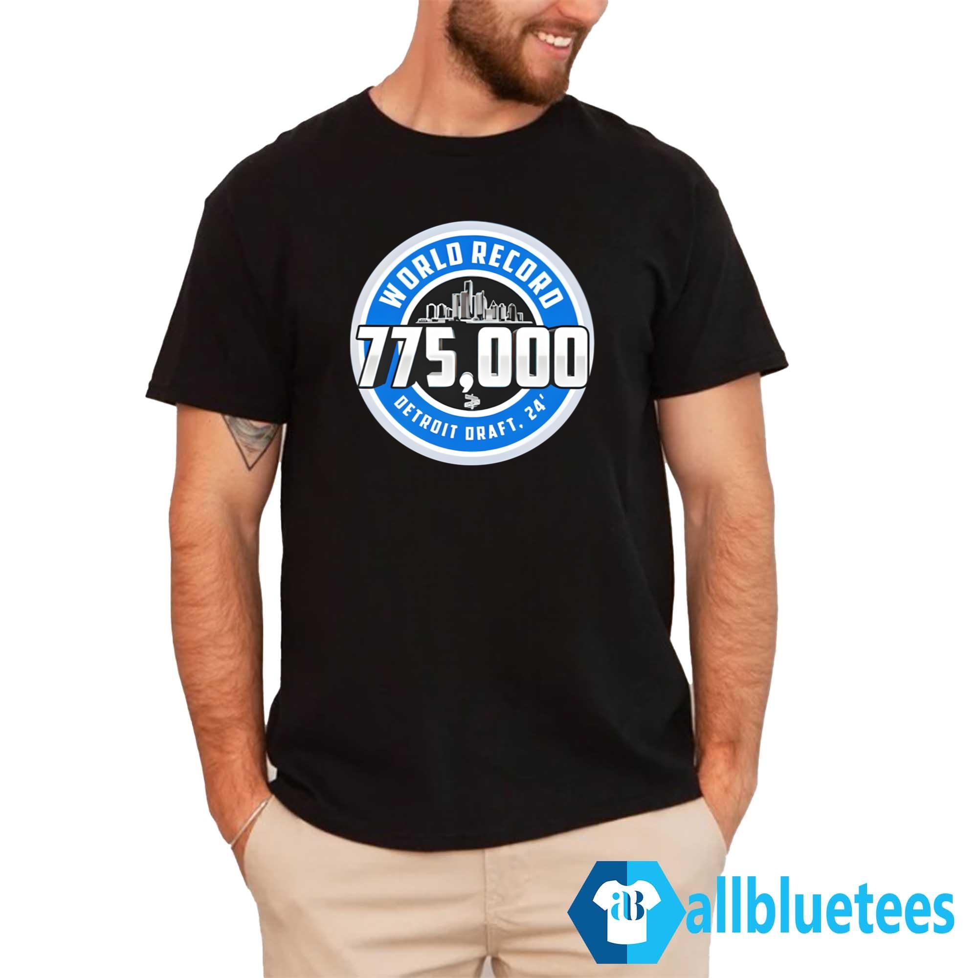 World Record 775000 Detroit 2024 Shirt