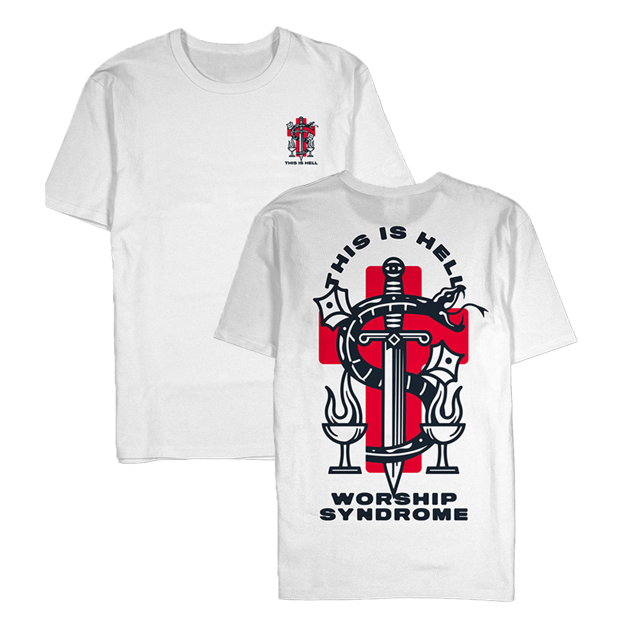This Is Hell - Worship Syndrome Shirt Hoodie, Sweatshirt | CoreVibeTees.com (Image 3)