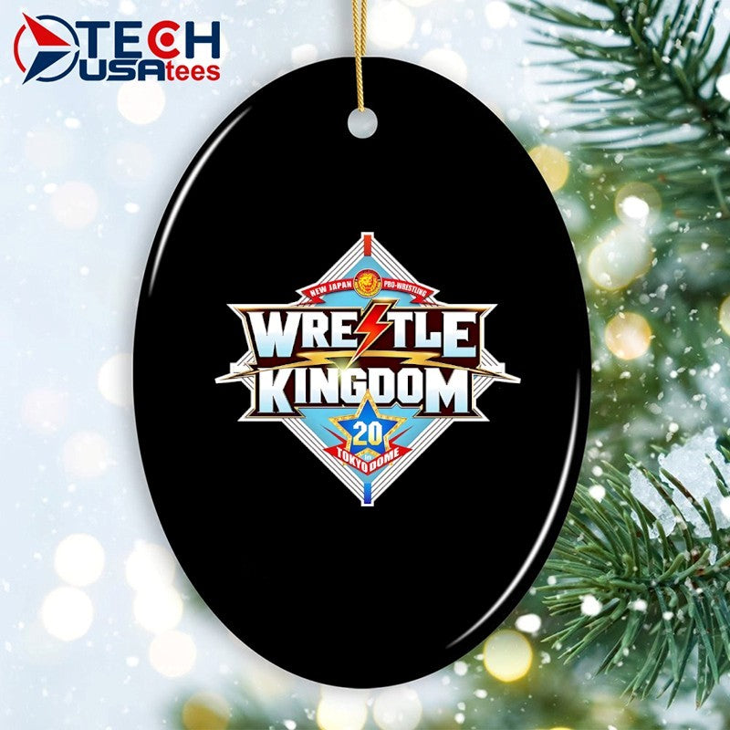 Wrestle Kingdom 20 New Japan Pro Wrestling Tokyo Dome logo shirt