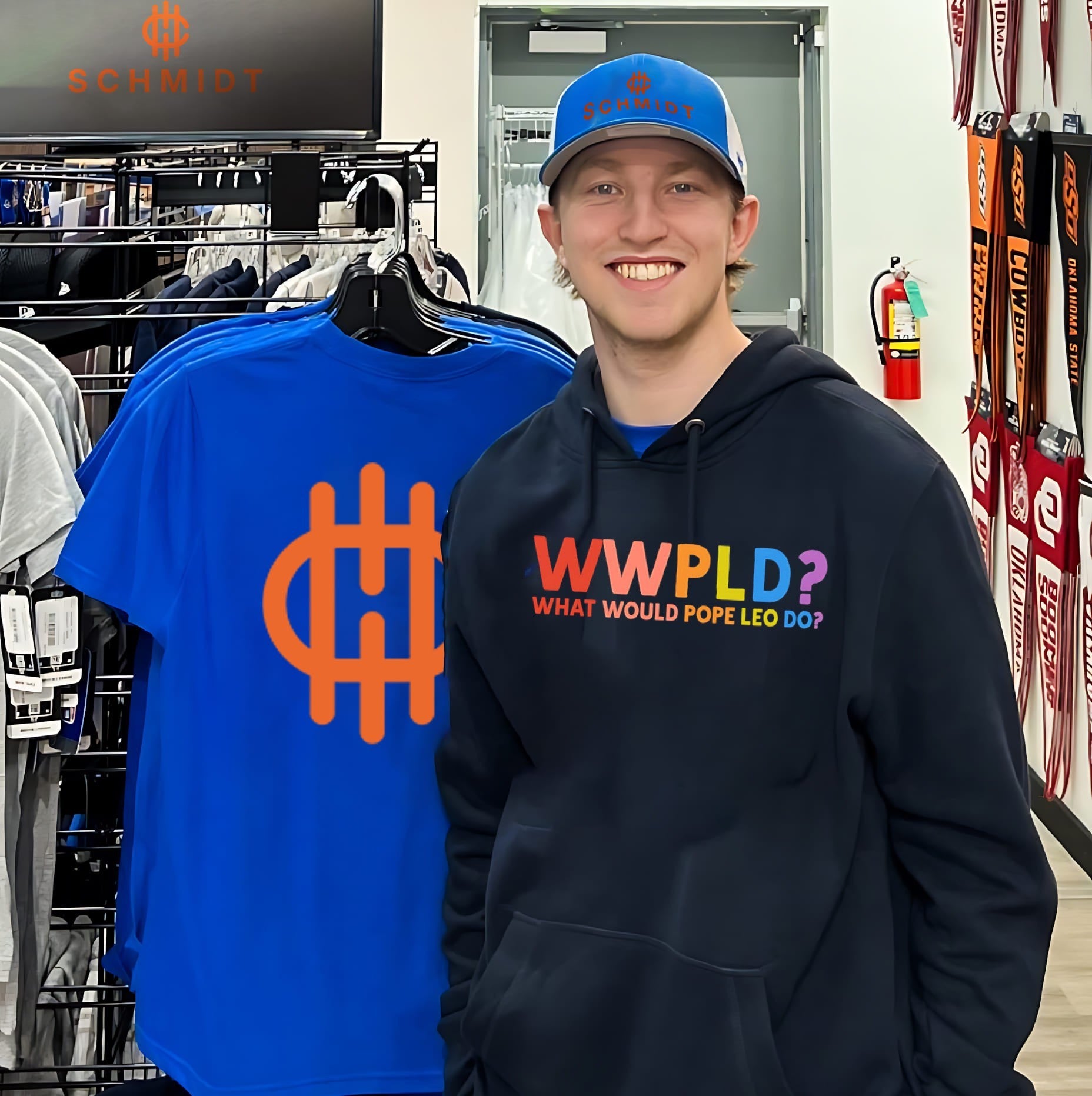 Wwpld what would Pope Lep do graphic shirt