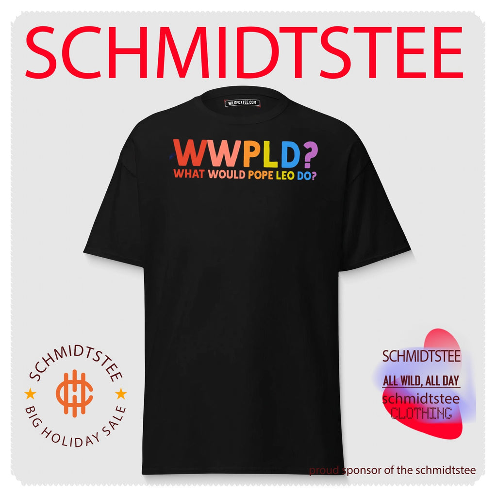 Wwpld what would Pope Lep do graphic shirt