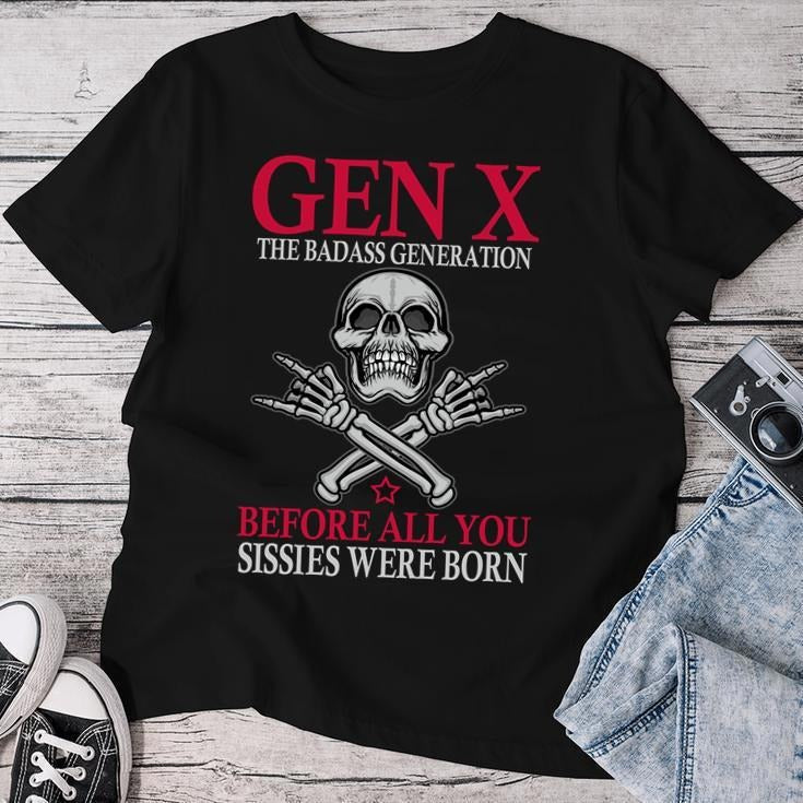 X Generation Before All You Sissie Were Born Skull Rock Hand Shirt Gen-x Shirt Funny Gen X Tee Skull Rock Hand T-shirt  T-shirt, sweater and Hoodie
