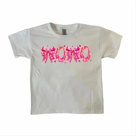 XOXO Baby Tee, Valentines , ValentineDay, Valentines Day Gift For Girlfriend, Cotton Crewneck Tee, Funny Couple Baby Tee