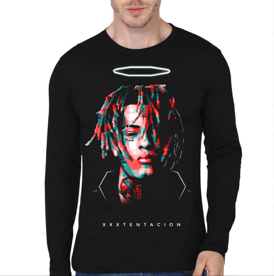 XXXTENTACION Full Sleeve T-Shirt Hoodie, Sweatshirt | CoreVibeTees.com