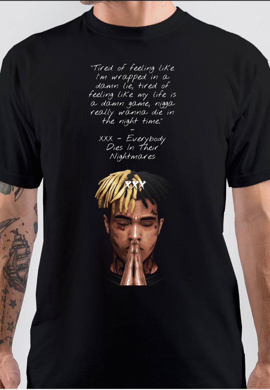 XXXTentacion T-Shirt Style001 Hoodie, Sweatshirt | CoreVibeTees.com