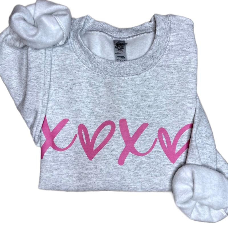 Xoxo Valentine Sweatshirt, Cute Valentine's Day Sweatshirt