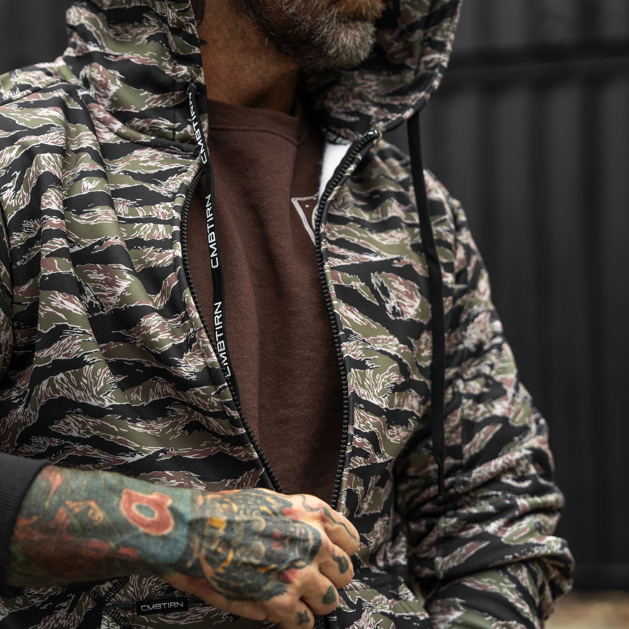 Men's Zipped Up Hoodie V2.0 T-Shirts, Sweatshirt | CoreVibeTees.com (Image 4)