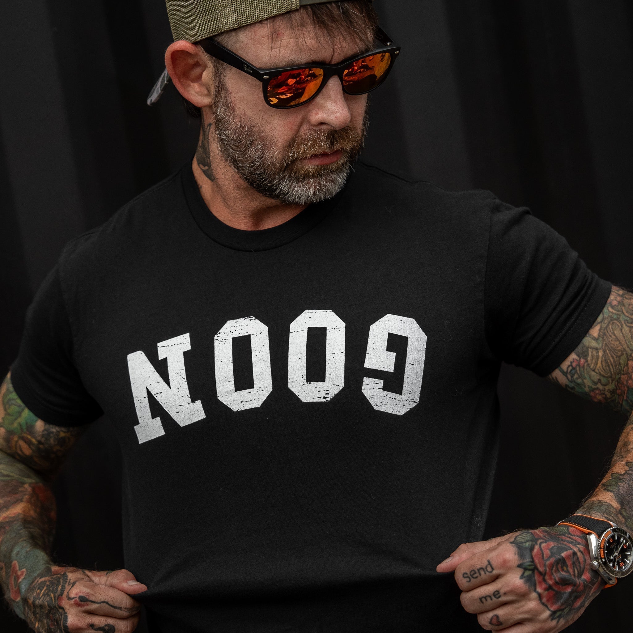 Goon Arched Men's T-Shirt Hoodie, Sweatshirt | CoreVibeTees.com (Image 2)
