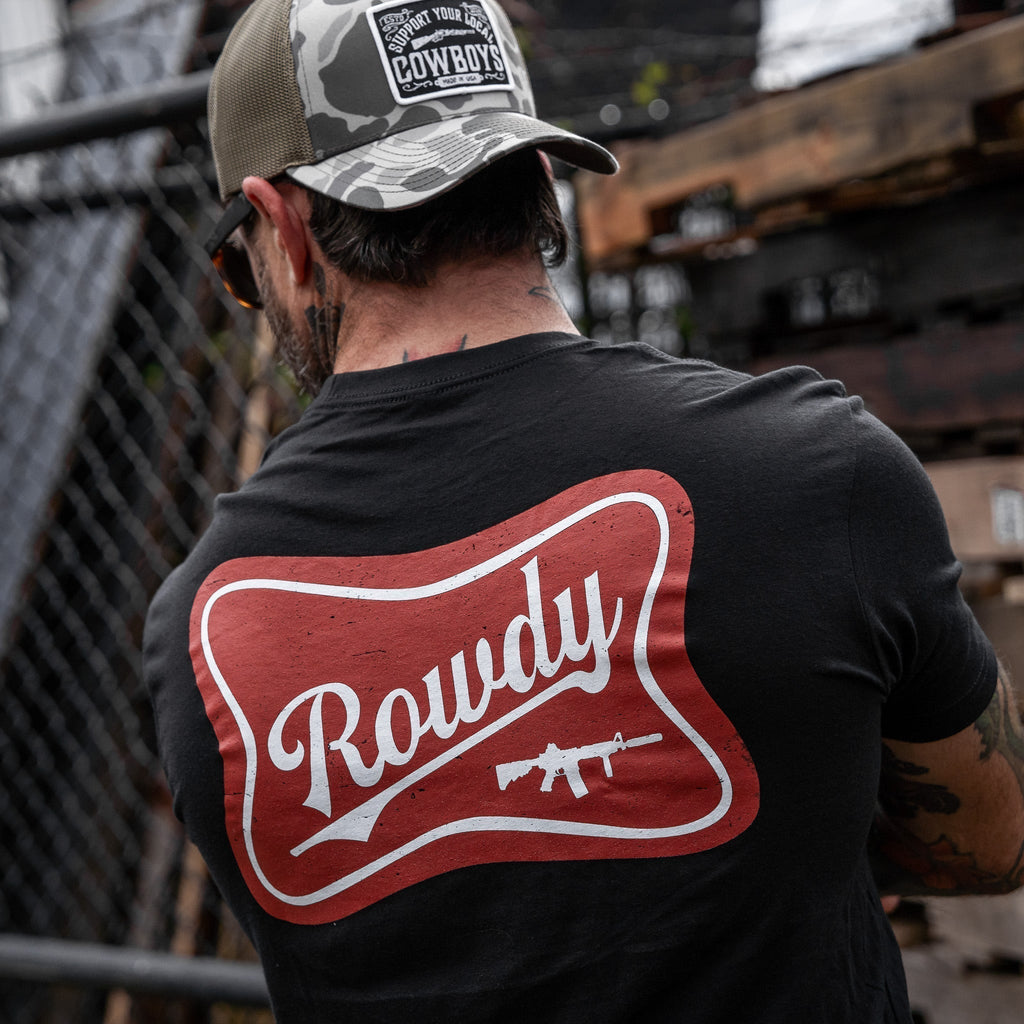Rowdy Beer Logo Men's T-Shirt Hoodie, Sweatshirt | CoreVibeTees.com (Image 5)