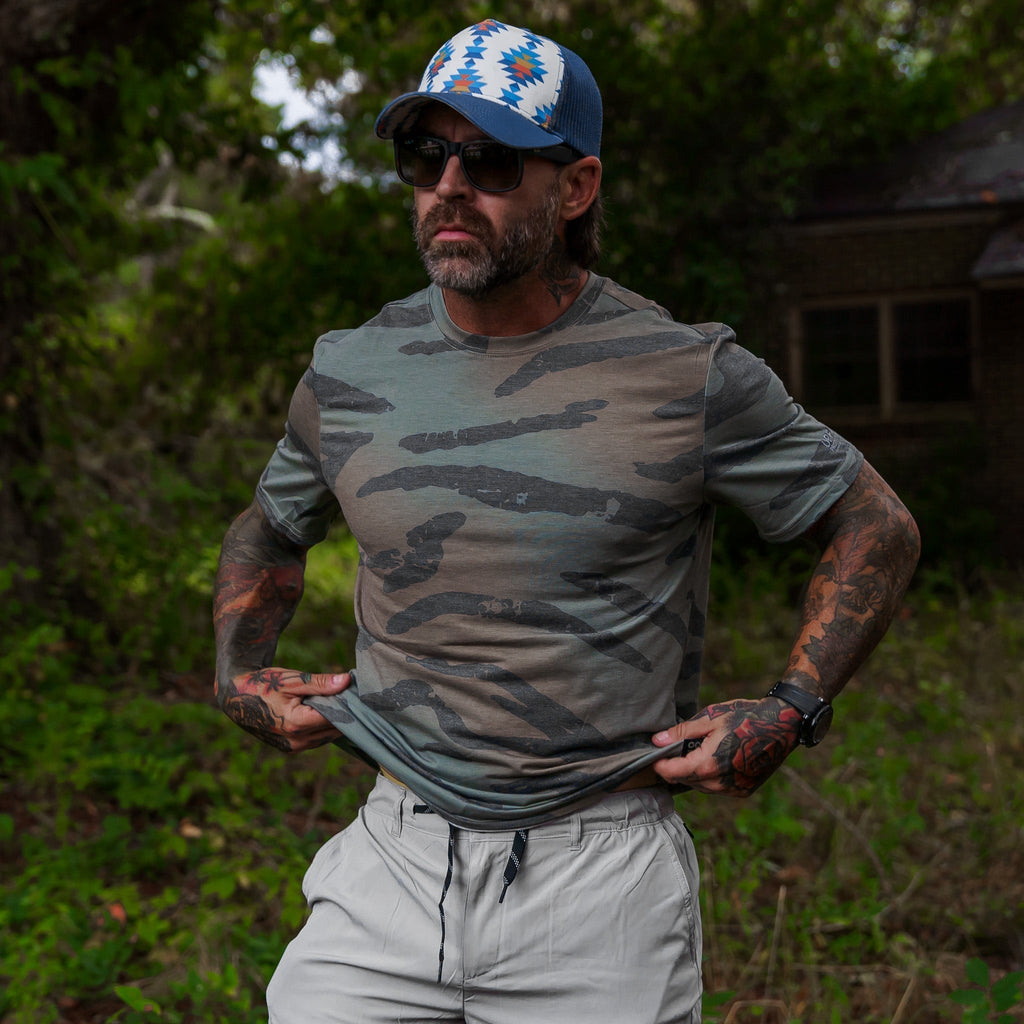 Men's Outdoor UPF40 Performance T-Shirt Hoodie, Sweatshirt | CoreVibeTees.com (Image 2)