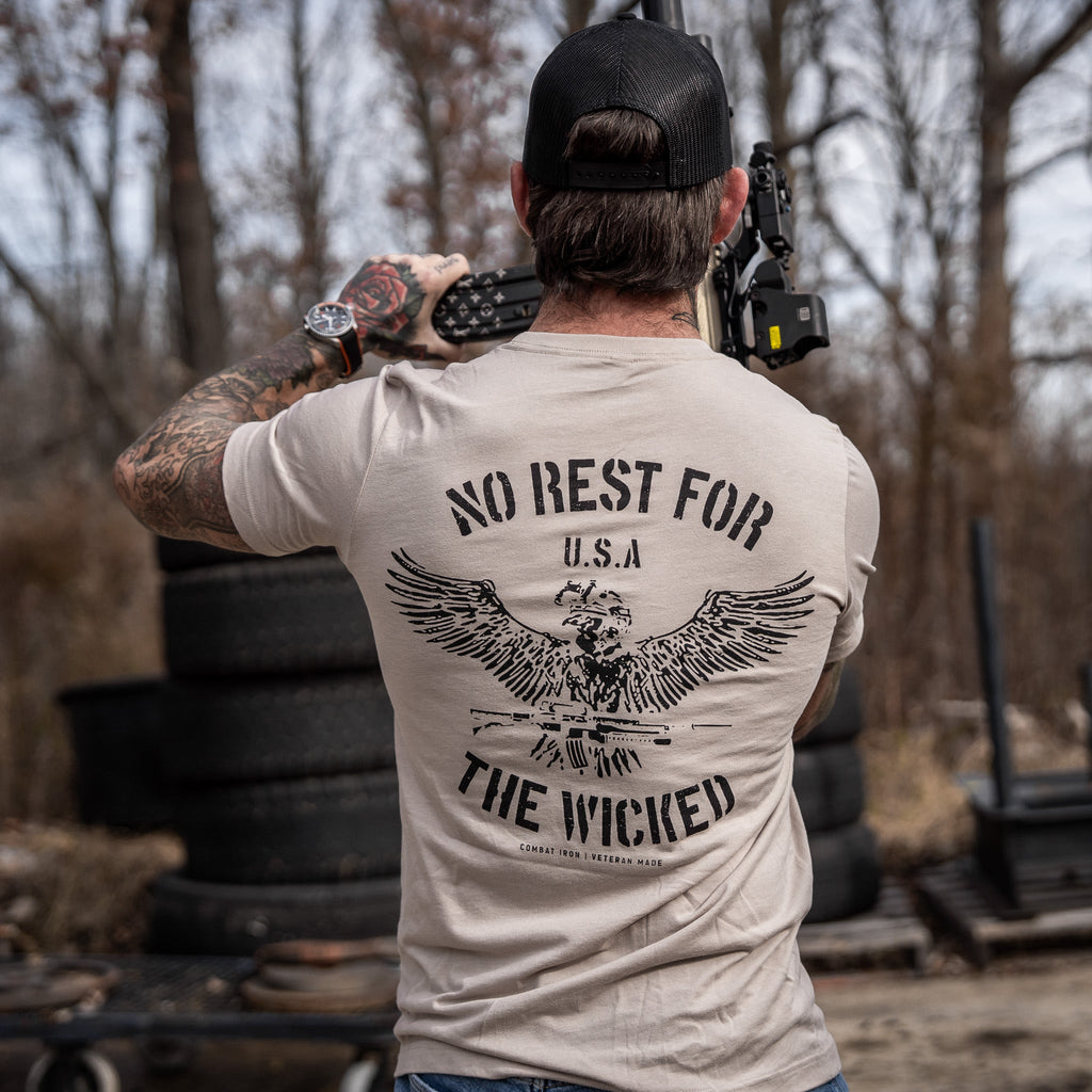 No Rest For The Wicked Men's T-Shirt Hoodie, Sweatshirt | CoreVibeTees.com (Image 5)