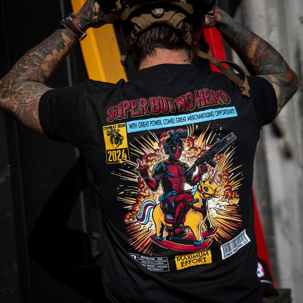 Super But No Hero Men's T-Shirt Hoodie, Sweatshirt | CoreVibeTees.com (Image 2)