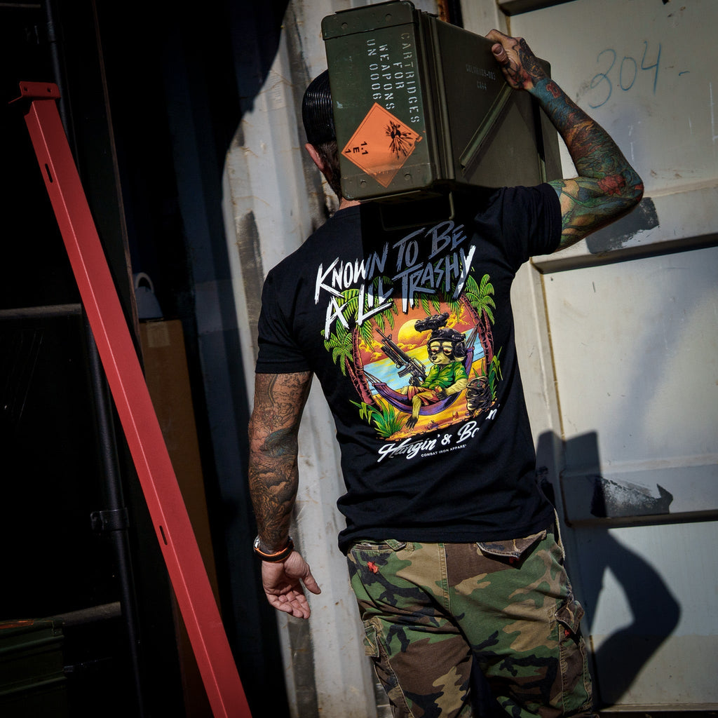 Known To Be A Lil Trashy Raccoon Men's T-Shirt Hoodie, Sweatshirt | CoreVibeTees.com (Image 4)