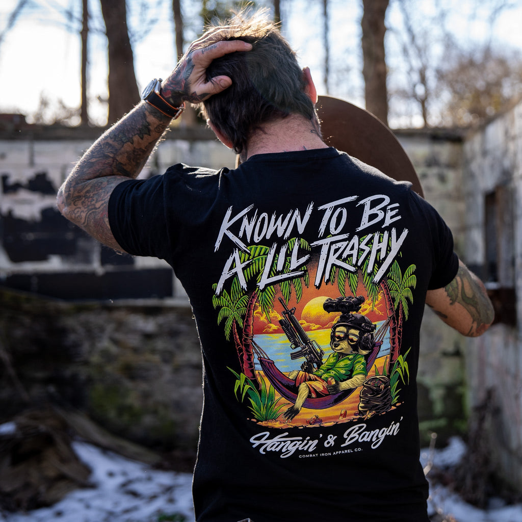 Known To Be A Lil Trashy Raccoon Men's T-Shirt Hoodie, Sweatshirt | CoreVibeTees.com (Image 3)
