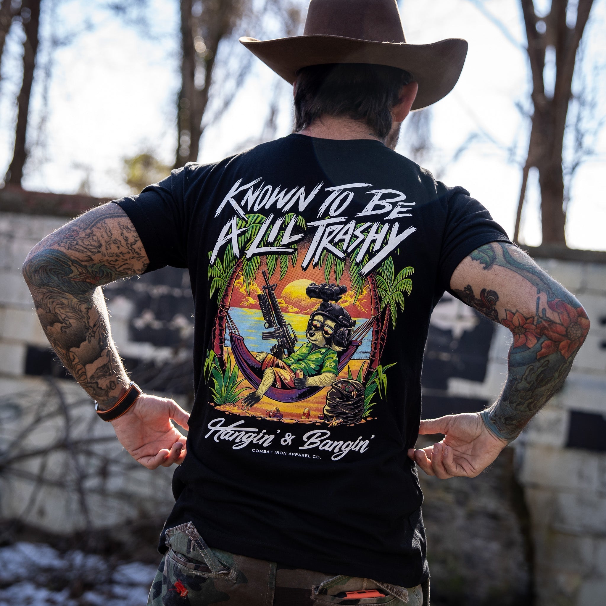 Known To Be A Lil Trashy Raccoon Men's T-Shirt Hoodie, Sweatshirt | CoreVibeTees.com (Image 2)