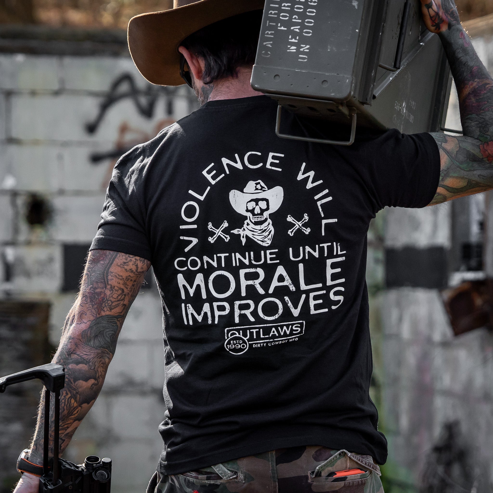 Violence Will Continue Until Morale Improves Men's T-Shirt Hoodie, Sweatshirt | CoreVibeTees.com (Image 4)