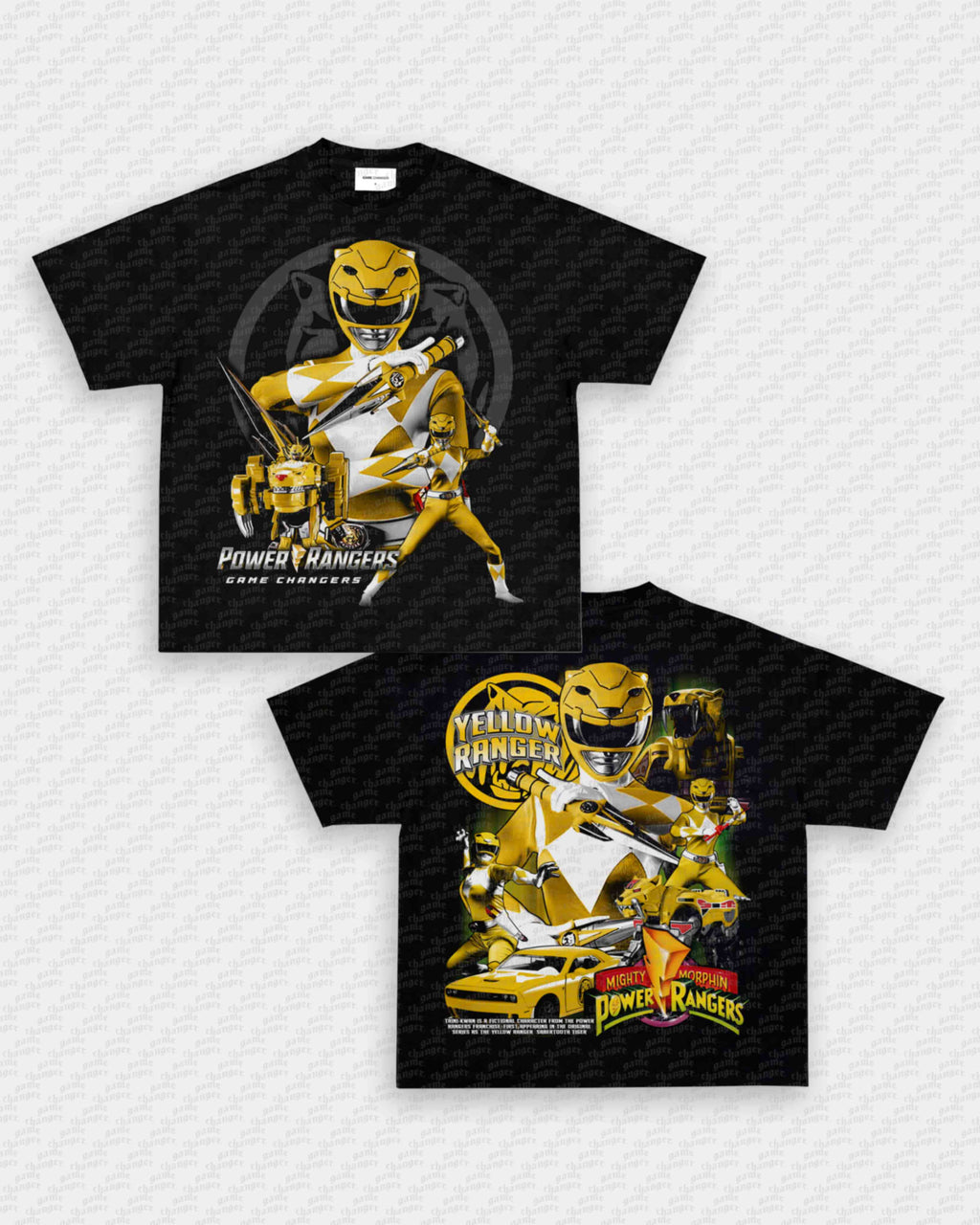 YELLOW RANGER V2 TEE - [DS] Hoodie, Sweatshirt | CoreVibeTees.com (Image 5)