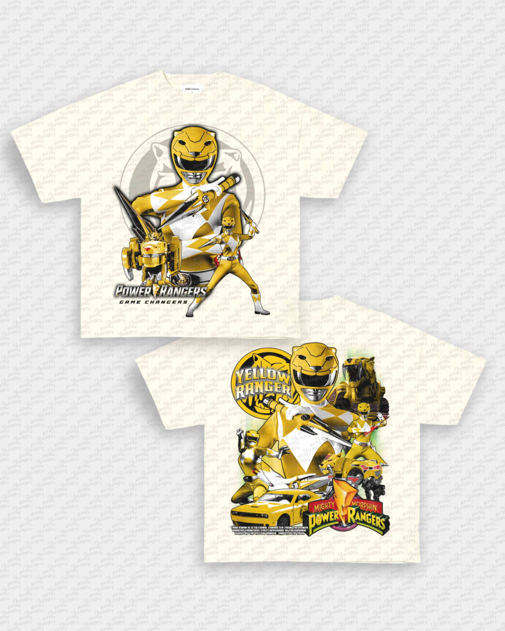 YELLOW RANGER V2 TEE - [DS] Hoodie, Sweatshirt | CoreVibeTees.com (Image 2)