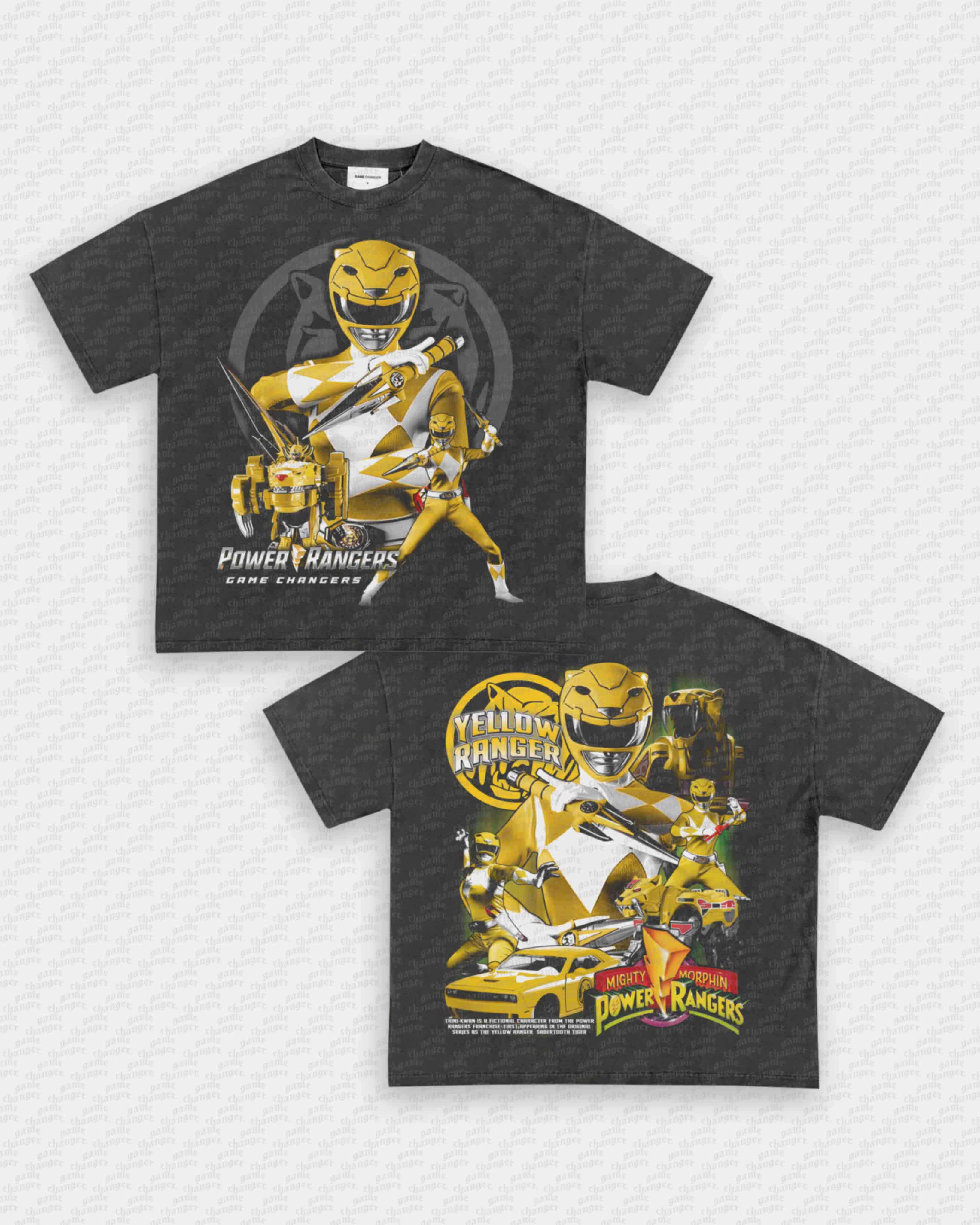 YELLOW RANGER V2 TEE - [DS] Hoodie, Sweatshirt | CoreVibeTees.com (Image 4)