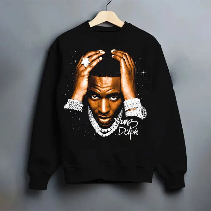 YOUNG DOLPH T-SHIRT, Rare Rap Tee Tour Concert Hip Hop Shirt