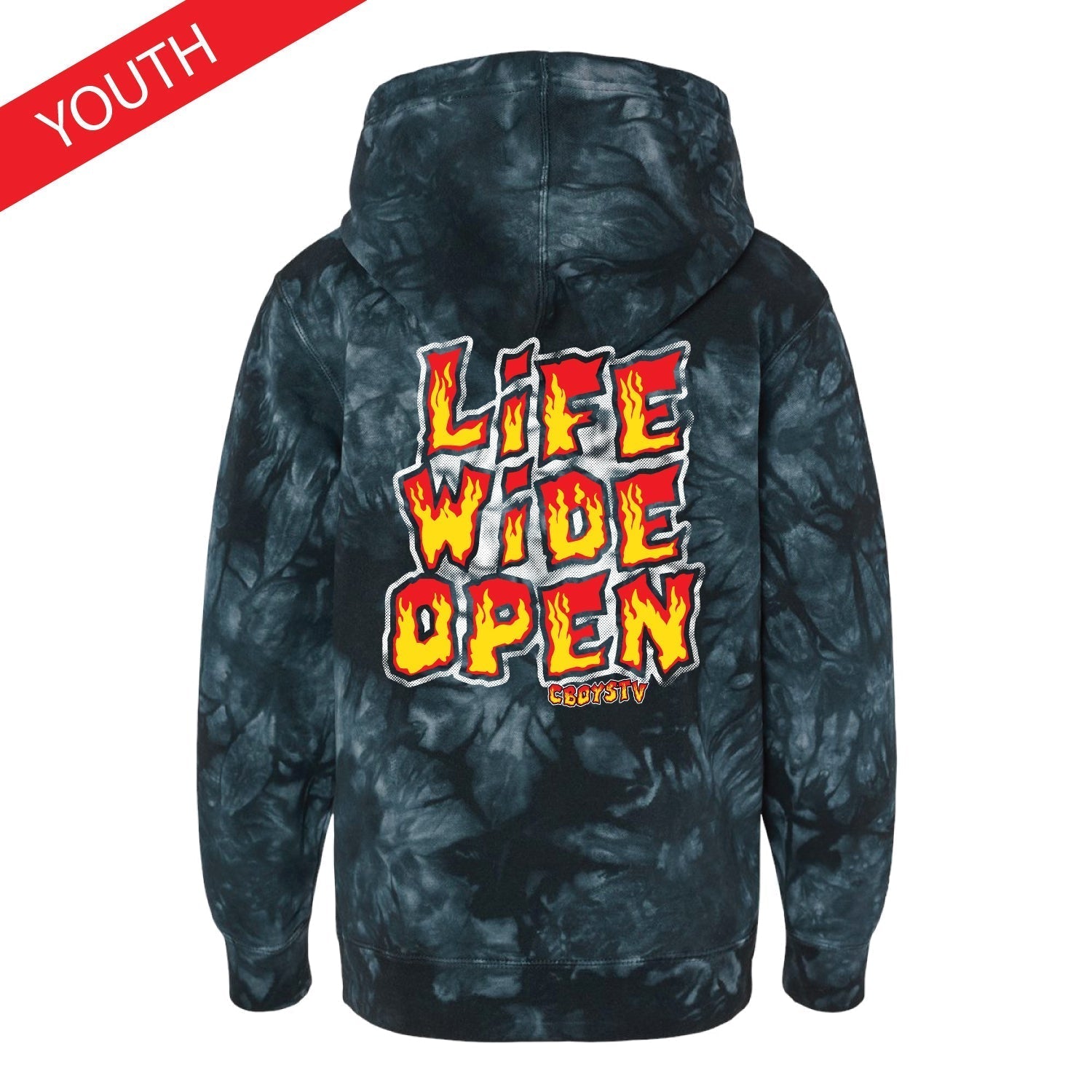 YOUTH - Shred the Flames Hoodie T-Shirts, Sweatshirt | CoreVibeTees.com (Image 1)