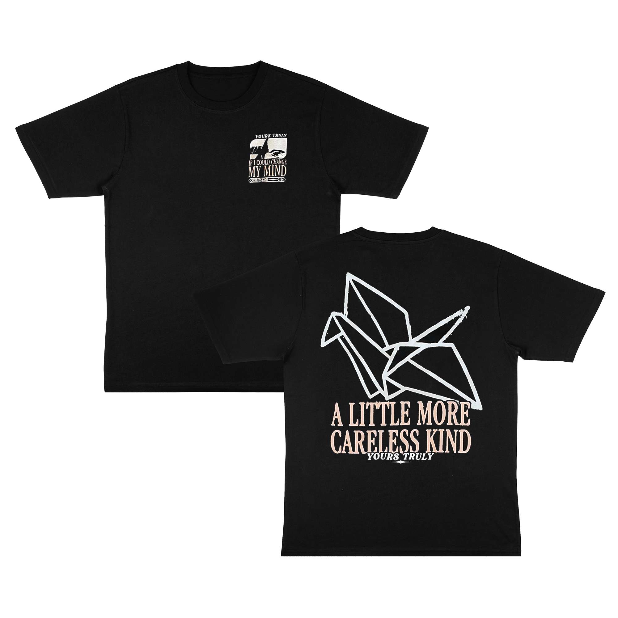 Yours Truly - Careless Kind Tee Hoodie, Sweatshirt | CoreVibeTees.com