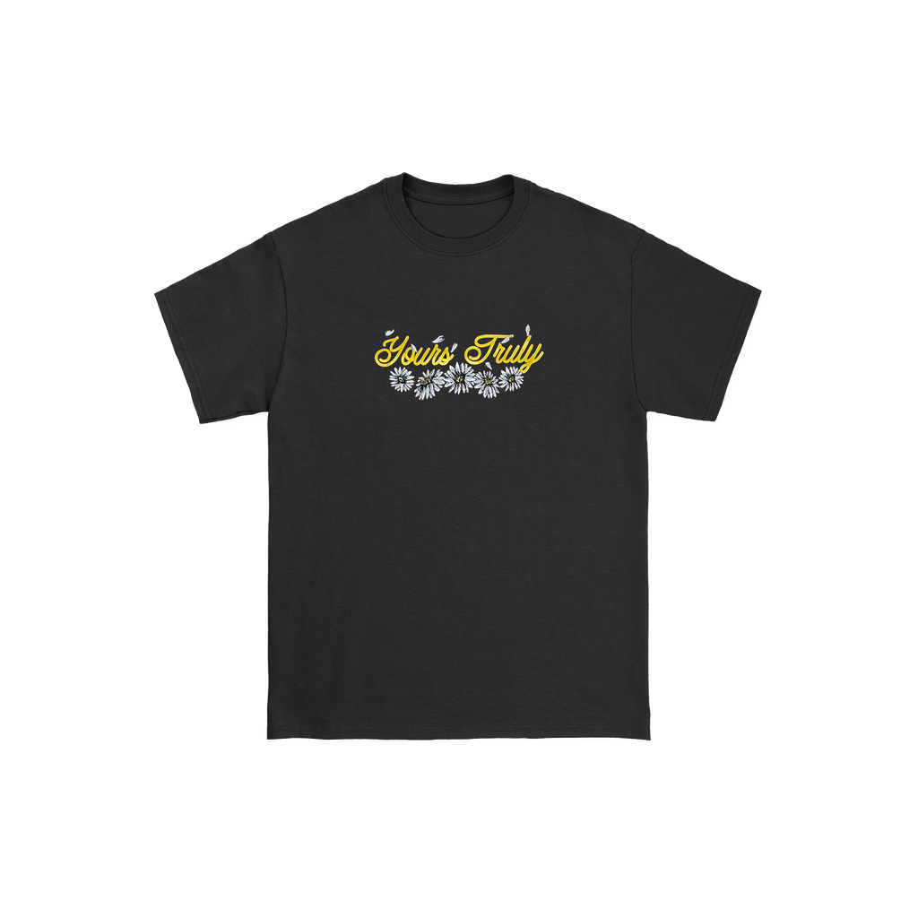 Yours Truly - Logo Flowers Tee Hoodie, Sweatshirt | CoreVibeTees.com