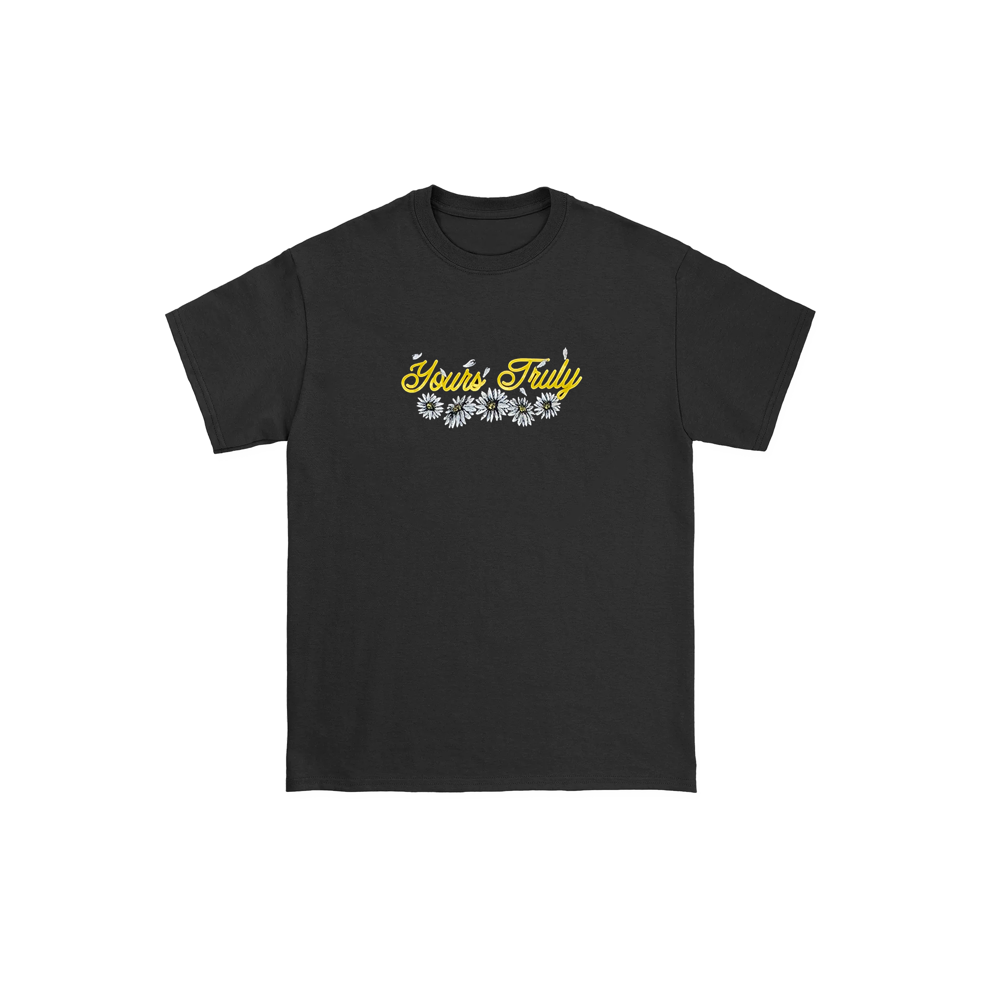 Yours Truly - Logo Flowers Tee Hoodie, Sweatshirt | CoreVibeTees.com