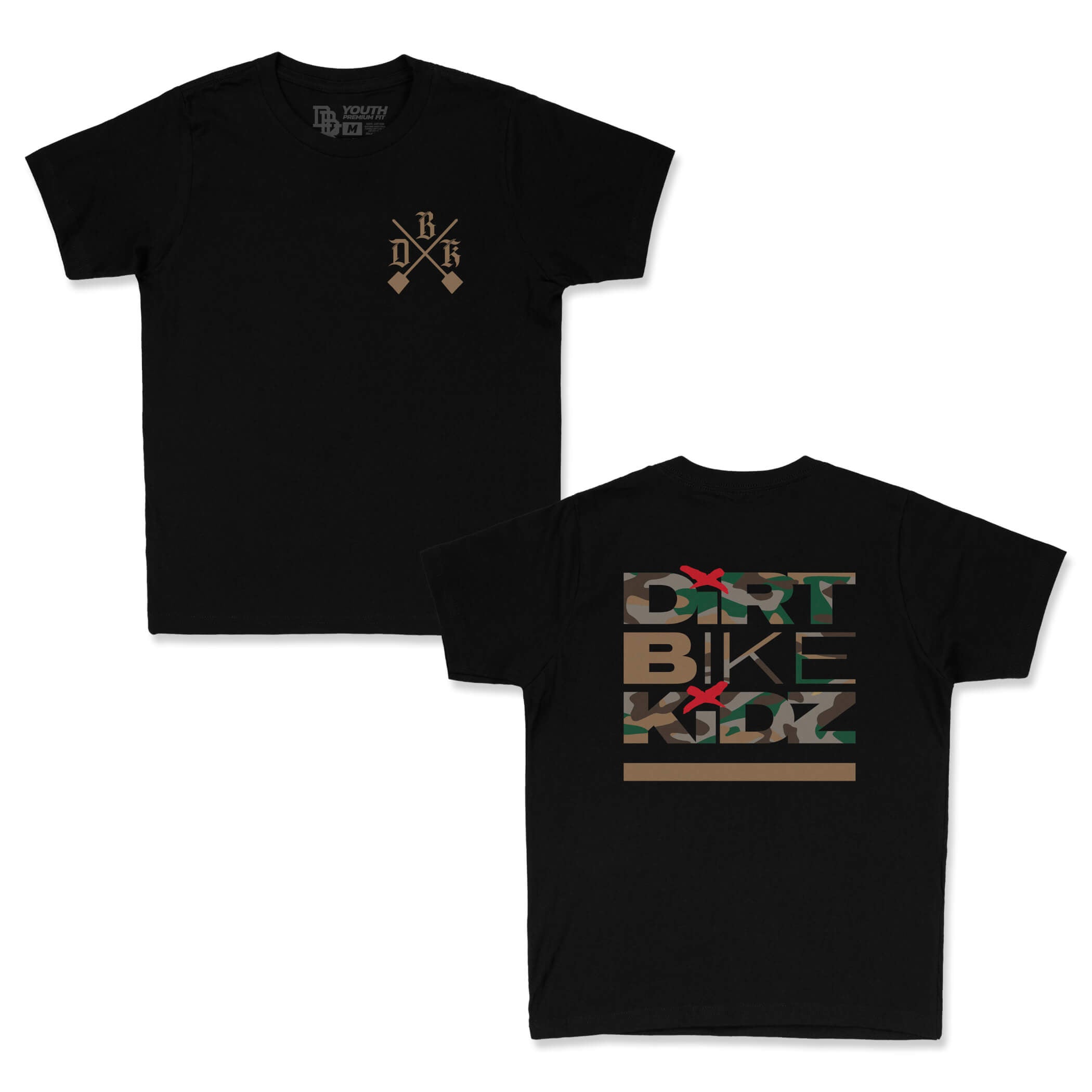 Camo Shovels - Youth Premium Tee Hoodie, Sweatshirt | CoreVibeTees.com (Image 4)