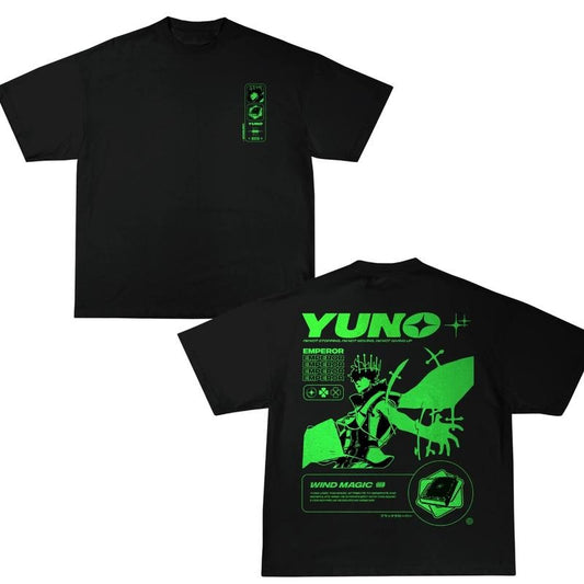 YUNO BLACK CLOVER VINTAGE T-SHIRT, ASTA BLACK CLOVER SHirt, ASTA BLACK CLOVER Shirt, ASTA BLACK CLOVER Merch, Anime Shirt, Vintage Graphic Tee, Anime Graphic Tee, gift For fan Top Menswear