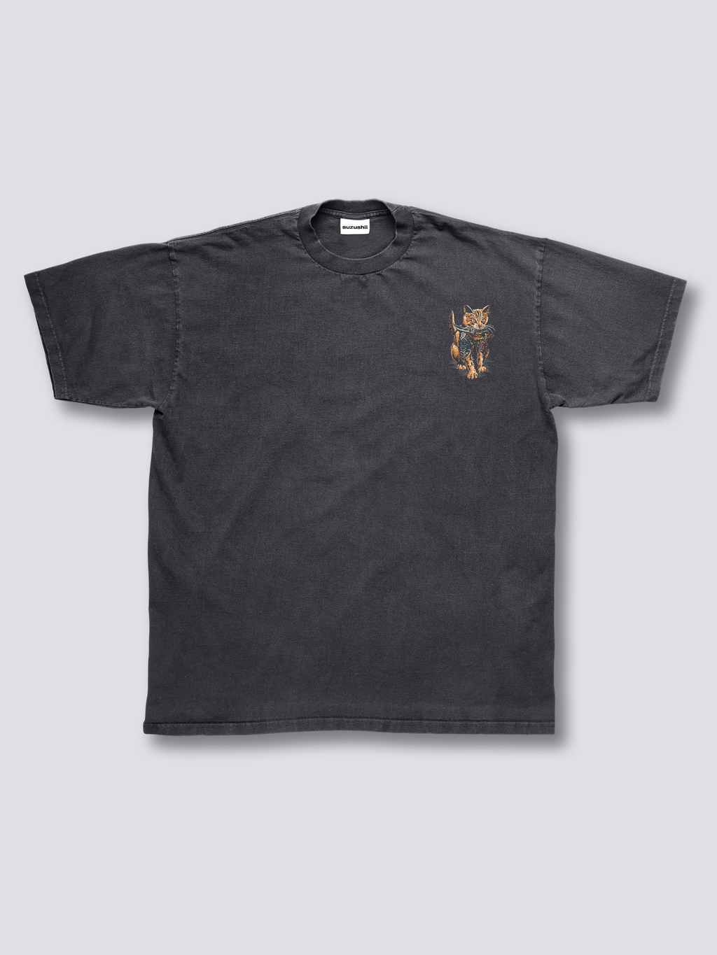 Yakuza Cat Vintage T-Shirt Hoodie, Sweatshirt | CoreVibeTees.com (Image 2)