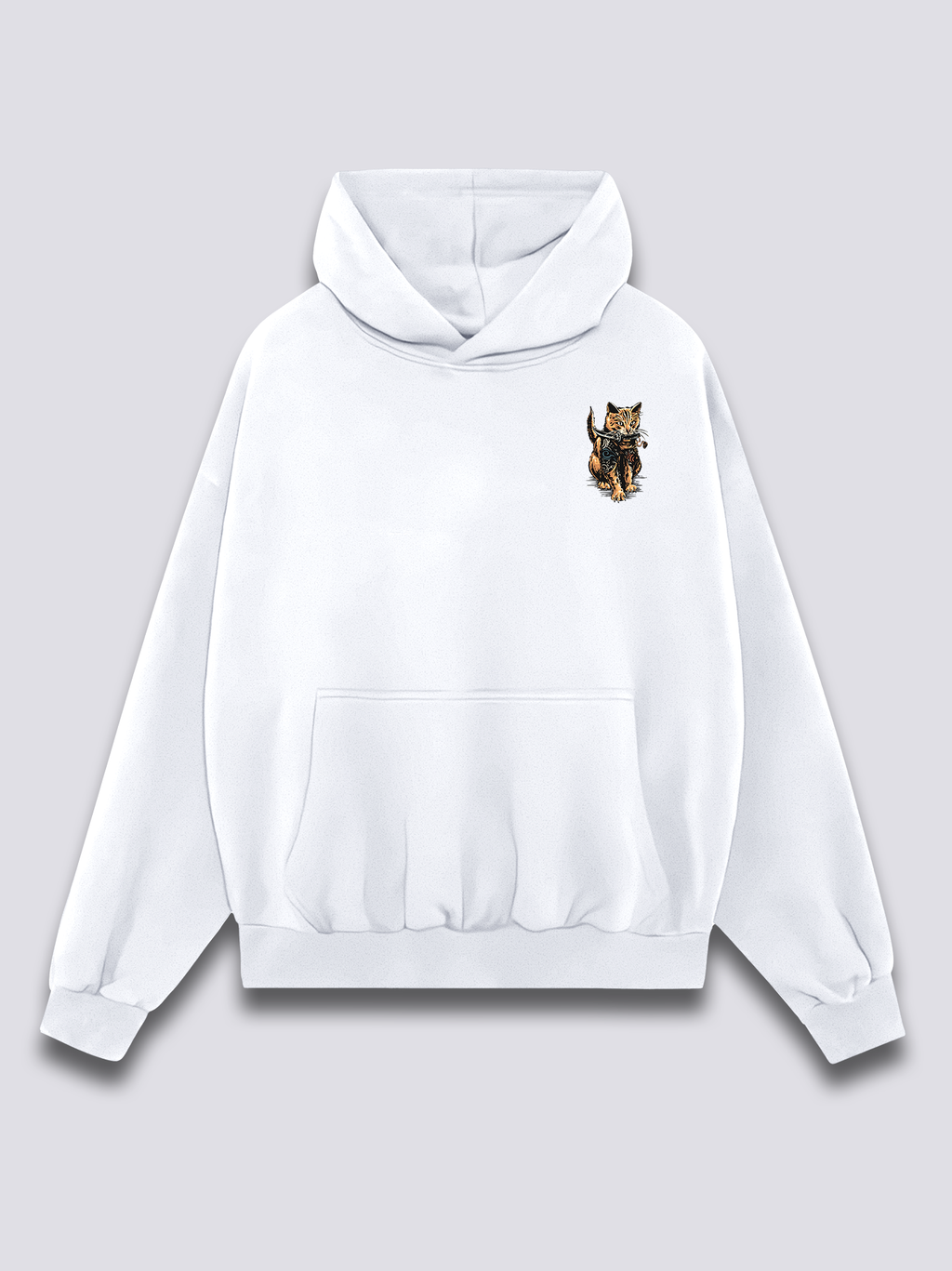 Yakuza Cat Hoodie T-Shirts, Sweatshirt | CoreVibeTees.com (Image 4)