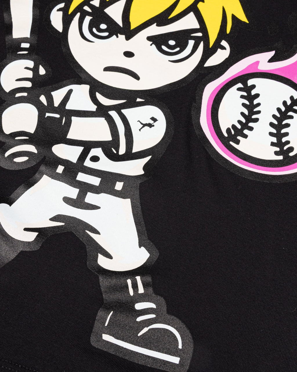 Yakyu Anime Energy Blast T-Shirt (Black) - Youth Hoodie, Sweatshirt | CoreVibeTees.com (Image 2)