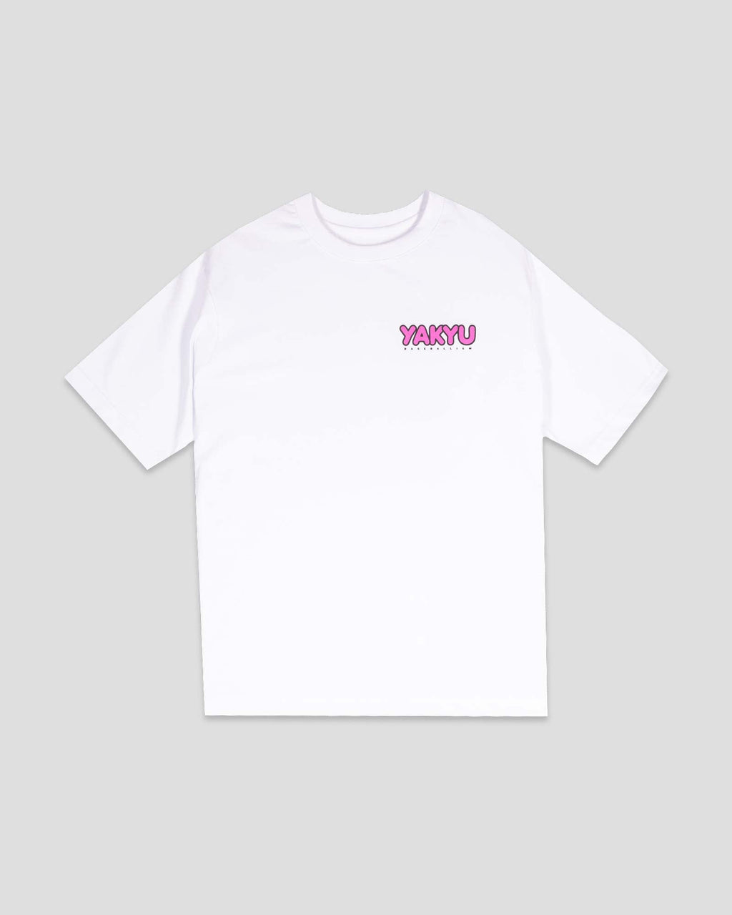 Yakyu Anime (White) - Diamond Pima Oversized T-Shirt Hoodie, Sweatshirt | CoreVibeTees.com (Image 2)