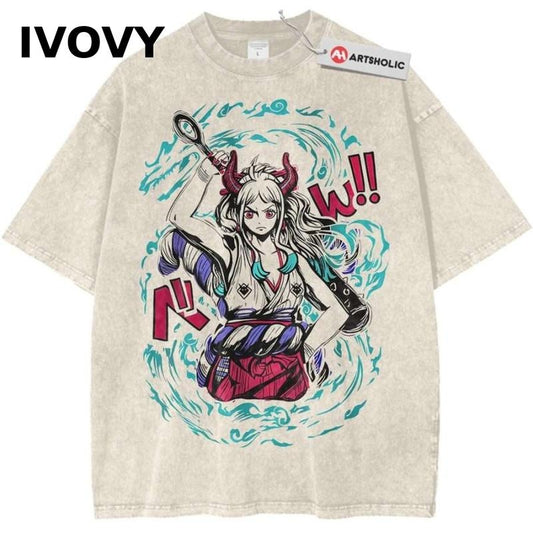 Yamato T-Shirt, One Piece Shirt, Anime Shirt, Vintage Graphic Tee