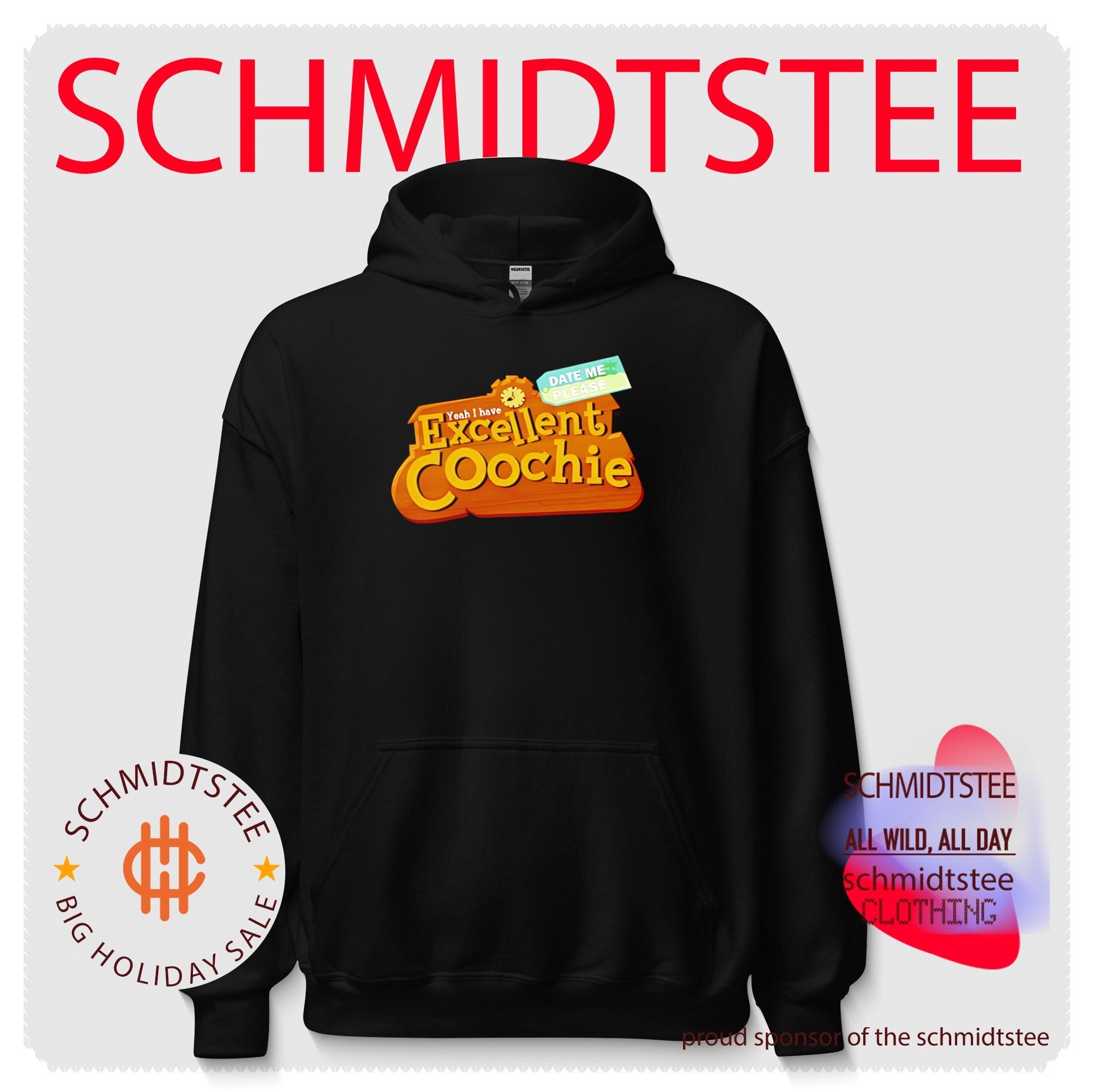 Yeah I have excellent coochie date me please graphic shirt