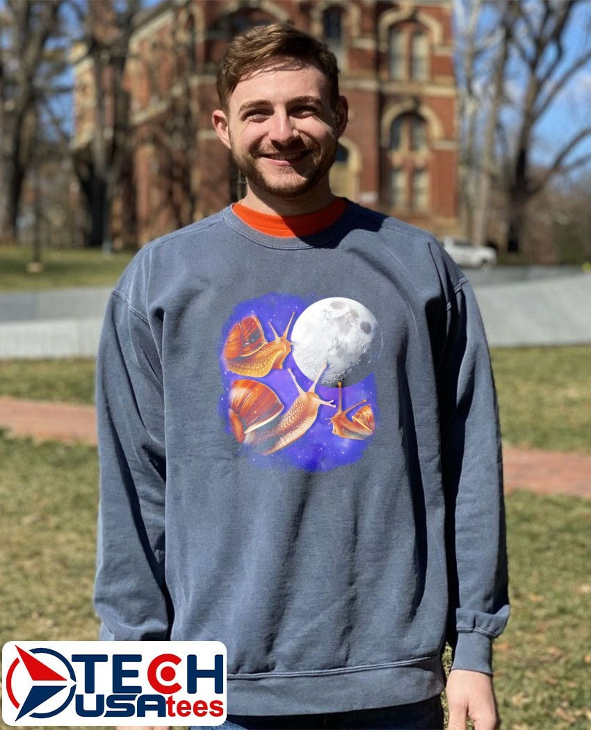 Yearning snails moon shirt