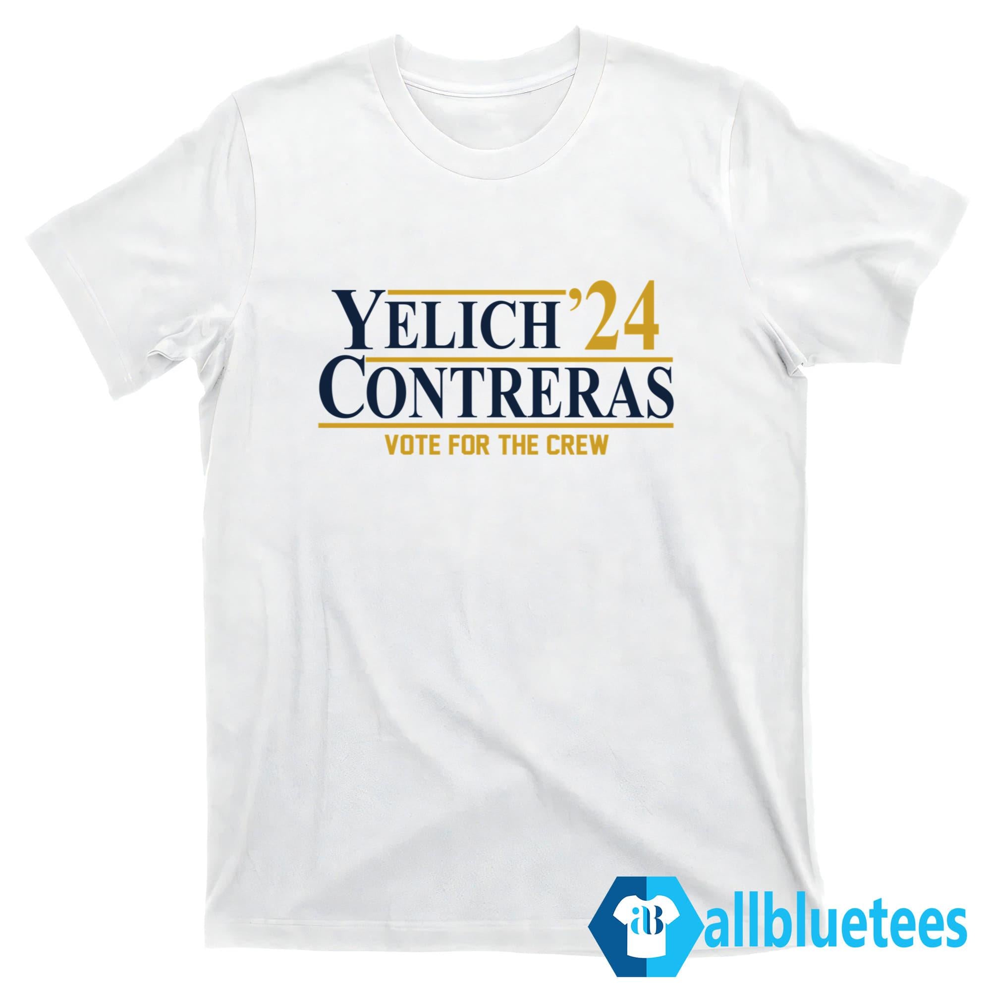 Yelich-Contreras ’24 Vote For The Crew Shirt