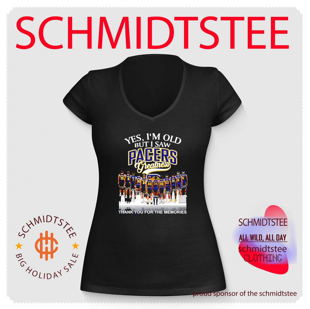 Yes I’m old but I saw Indiana Pacers greatness thank you for the memories shirt