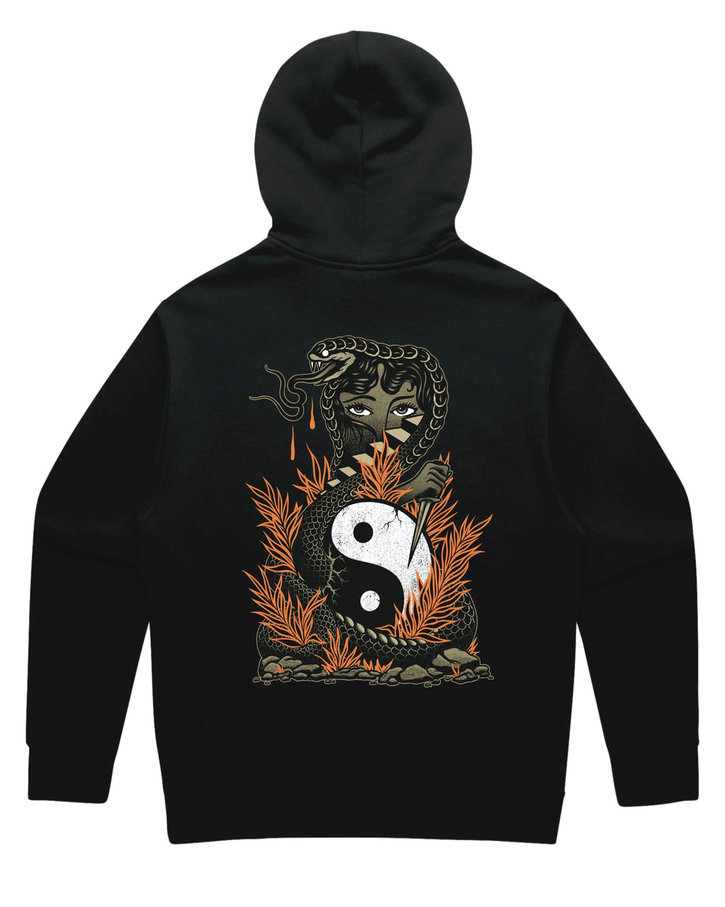 Yin Hoodie T-Shirts, Sweatshirt | CoreVibeTees.com (Image 1)