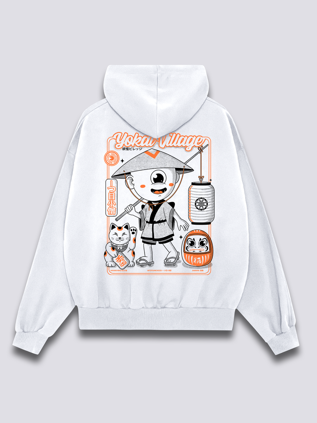 Yokai Village Hoodie T-Shirts, Sweatshirt | CoreVibeTees.com (Image 1)