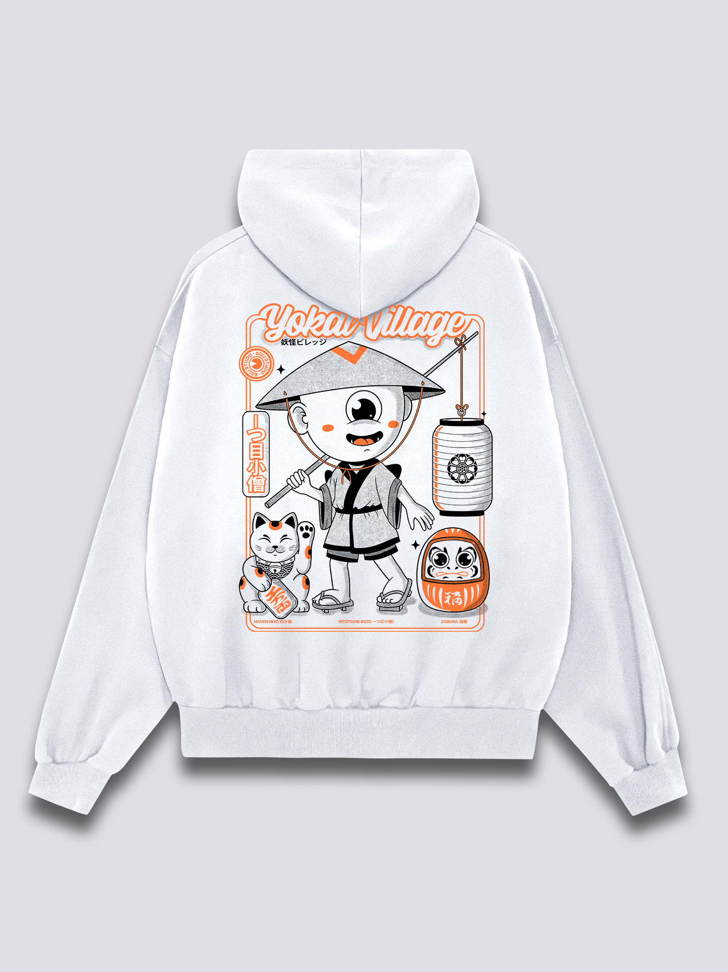 Yokai Village Hoodie T-Shirts, Sweatshirt | CoreVibeTees.com (Image 1)