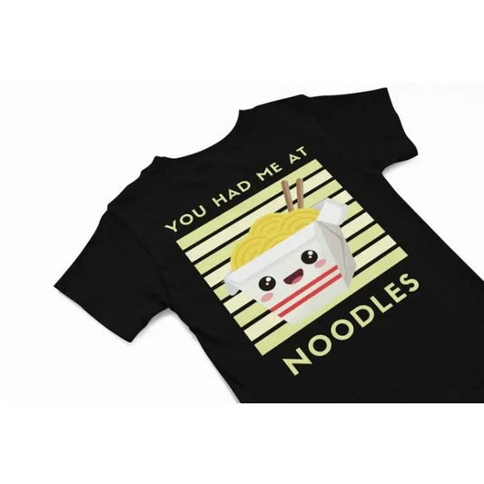 You had me at Noodles, kawaii noodle box T-Shirt, Cute kawaii Tee, Japanese vacation shirt gift, quirky food humour shirt, kawaii Lover Gift Made in USA