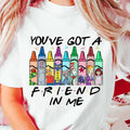 You've Got A Friend In Me Shirt, Back To School Shirt, Children's Book Shirt, 100 Days Celebration Tee, Kindergarten...