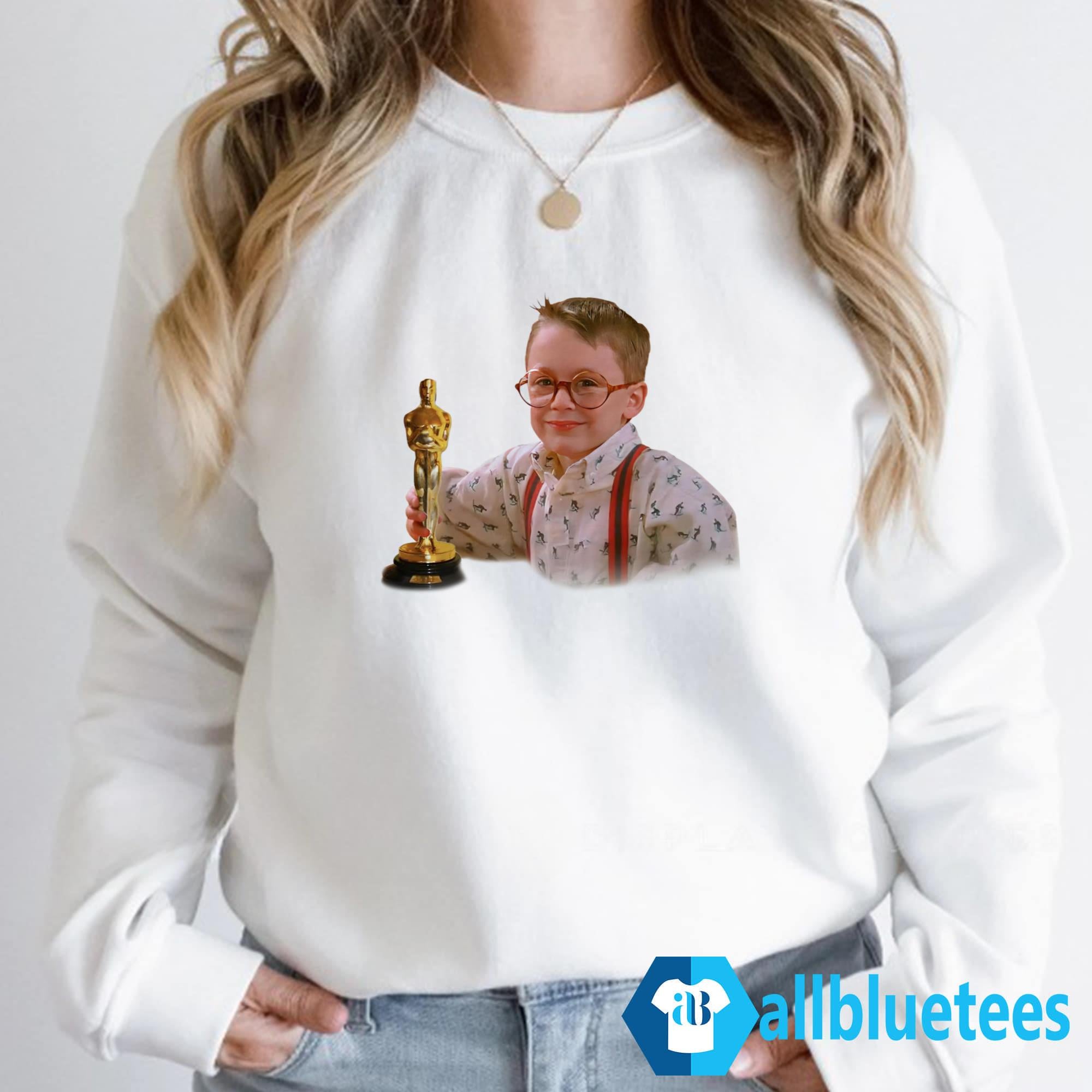 Young Kieran Culkin Oscar Shirt