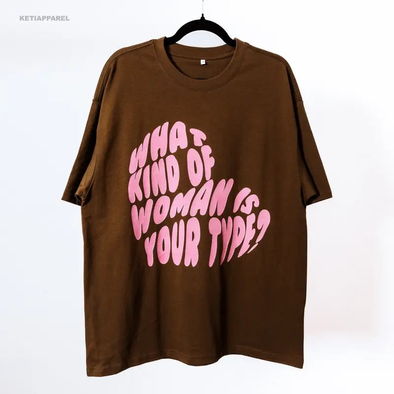 'Your Type' JuJutsu Kaisen T-Shirt Sweatshirt Hoodie Anime Manga Inspired Mens Womens Unisex Clothing Casual Crewneck Cotton Blend Menswear