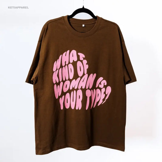 'Your Type' JuJutsu Kaisen T-Shirt Sweatshirt Hoodie Anime Manga Inspired Mens Womens Unisex Clothing Casual Crewneck Cotton Blend Menswear