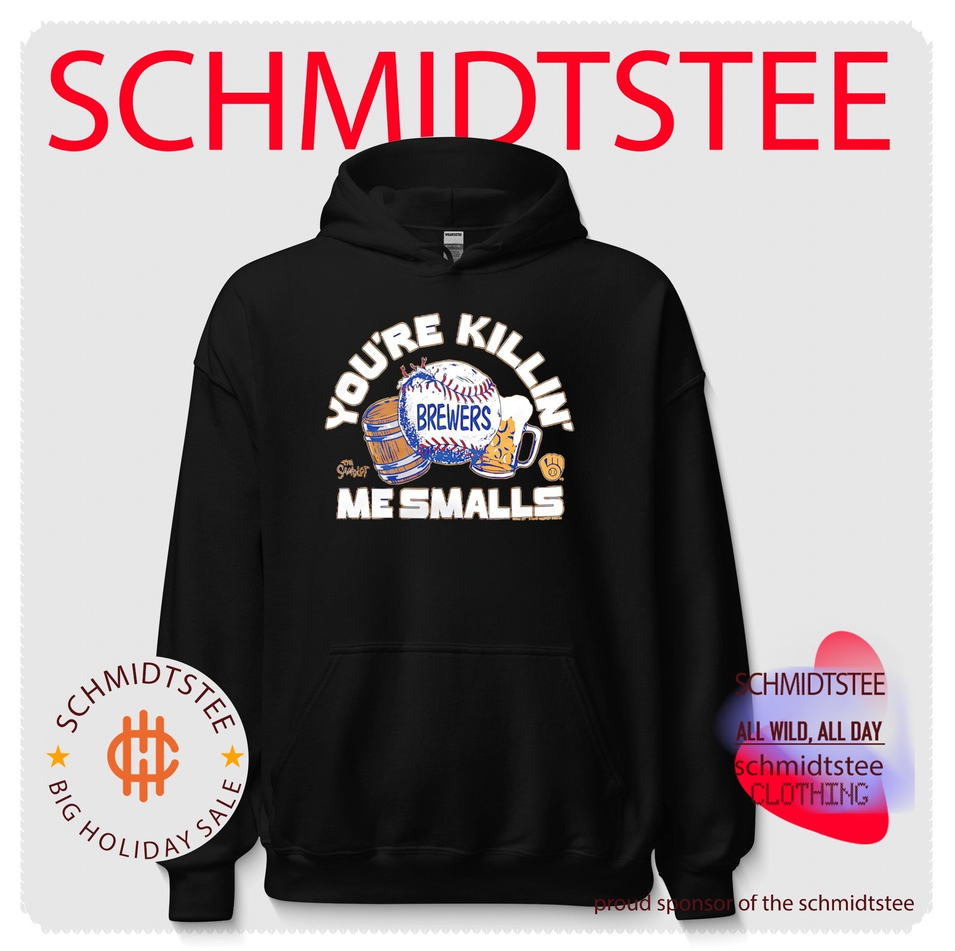 You’re killin’ me smalls Milwaukee Brewers x The Sandlot shirt