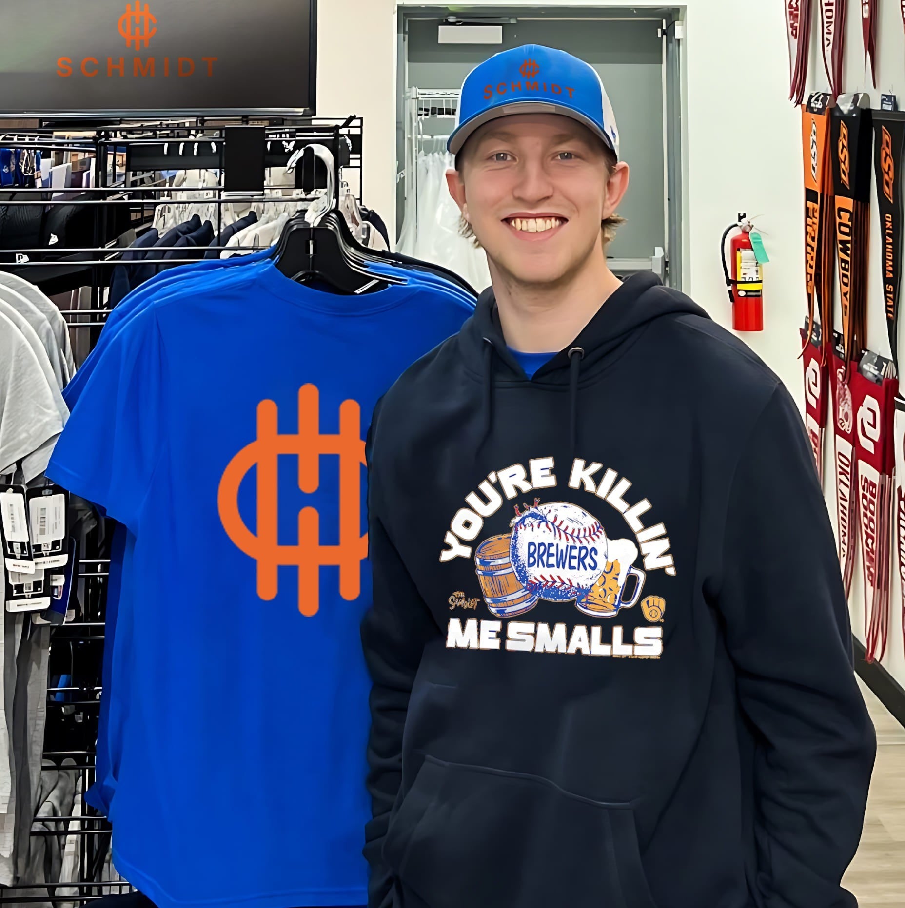 You’re killin’ me smalls Milwaukee Brewers x The Sandlot shirt