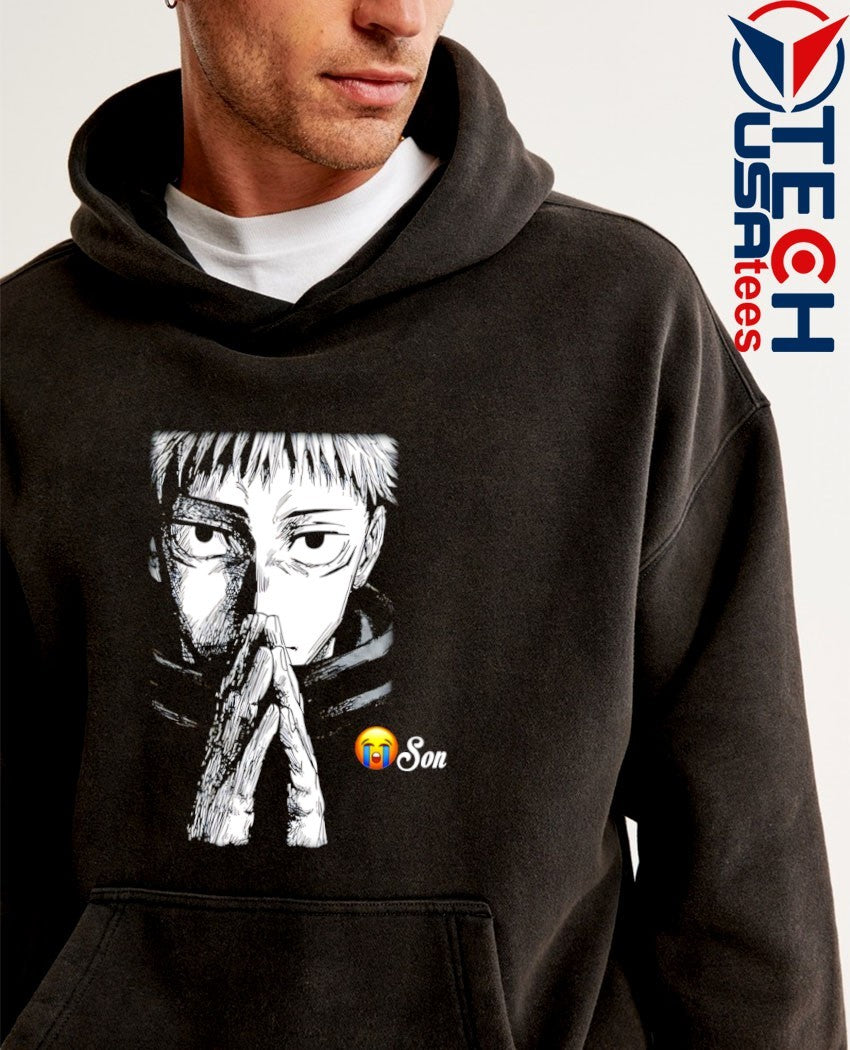 Yuji Itadori Cryin Son icon shirt